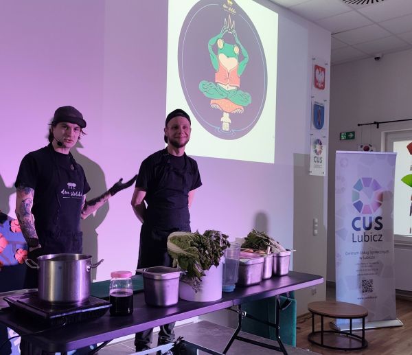 Restauracja "Dwa stoliki" - live cooking