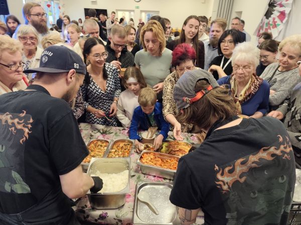 Restauracja "Dwa stoliki" - live cooking